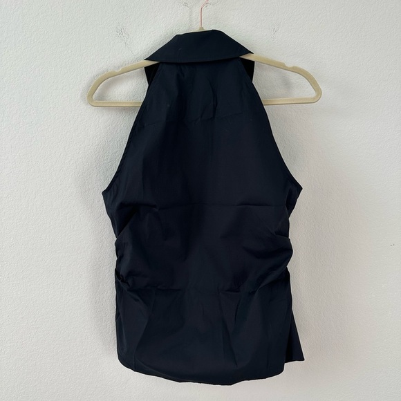 Veronica Beard Regina Sleeveless Button-Down Shirt SZ US 10 - Picture 7 of 7